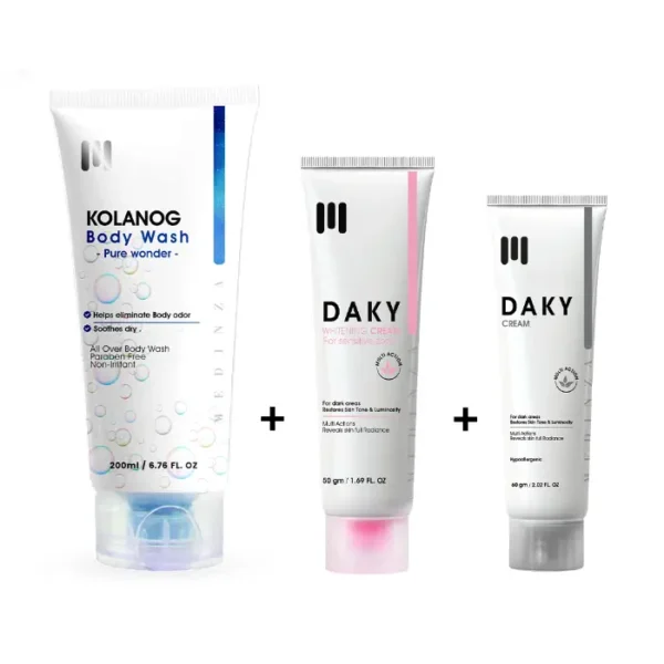 Body lightening and cleansing routine